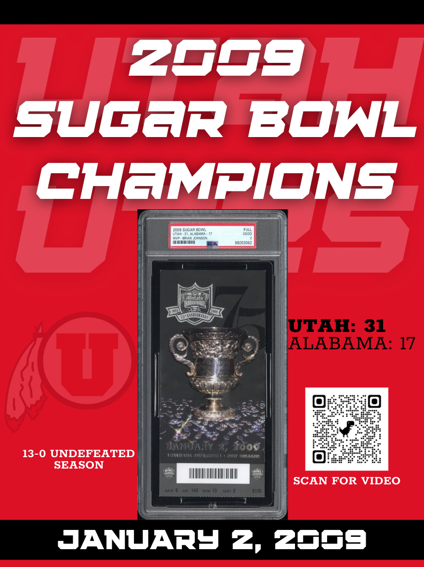 Utah Wins 2009 Allstate Sugarbowl