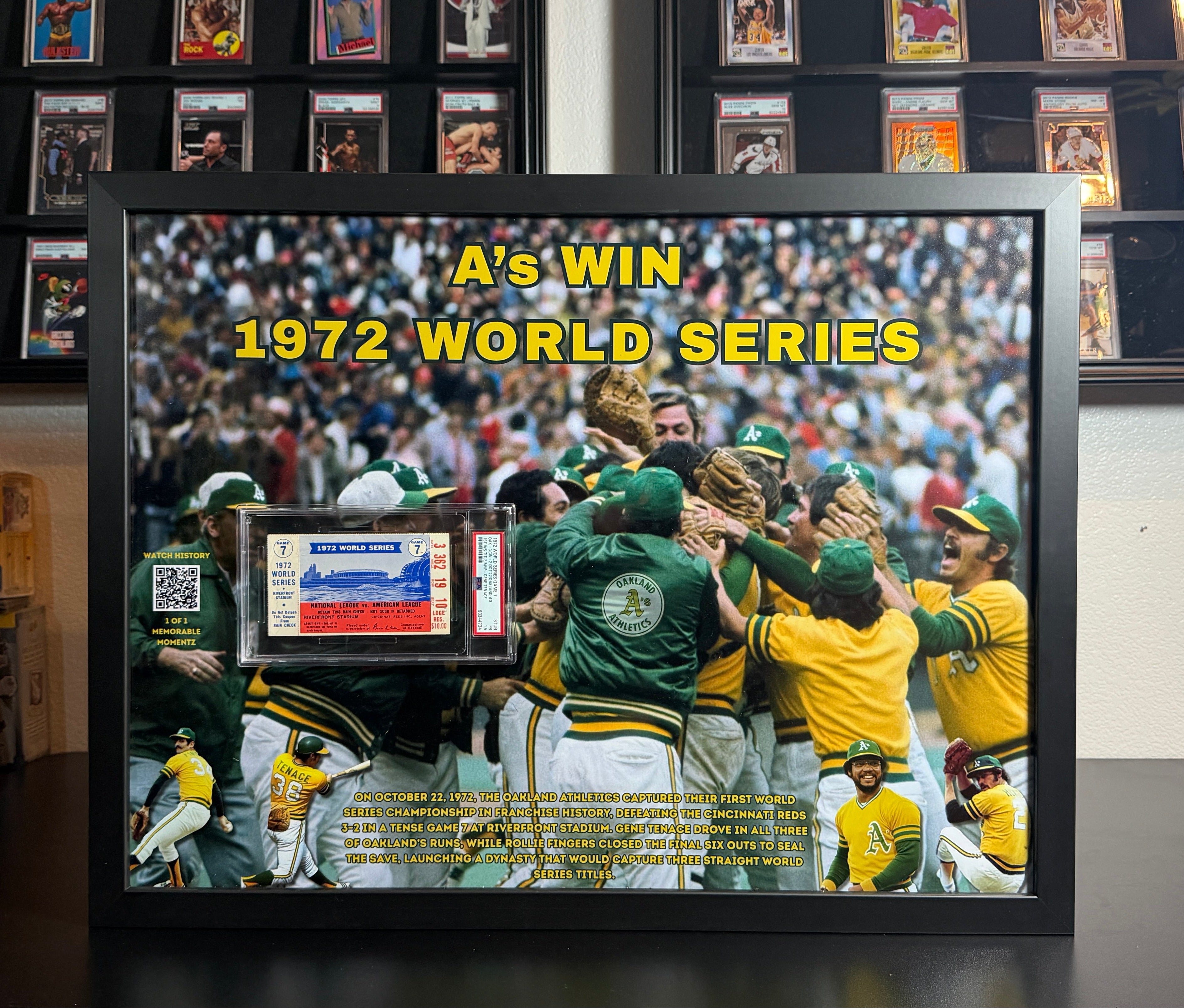 A's First World Series 1972 Champions