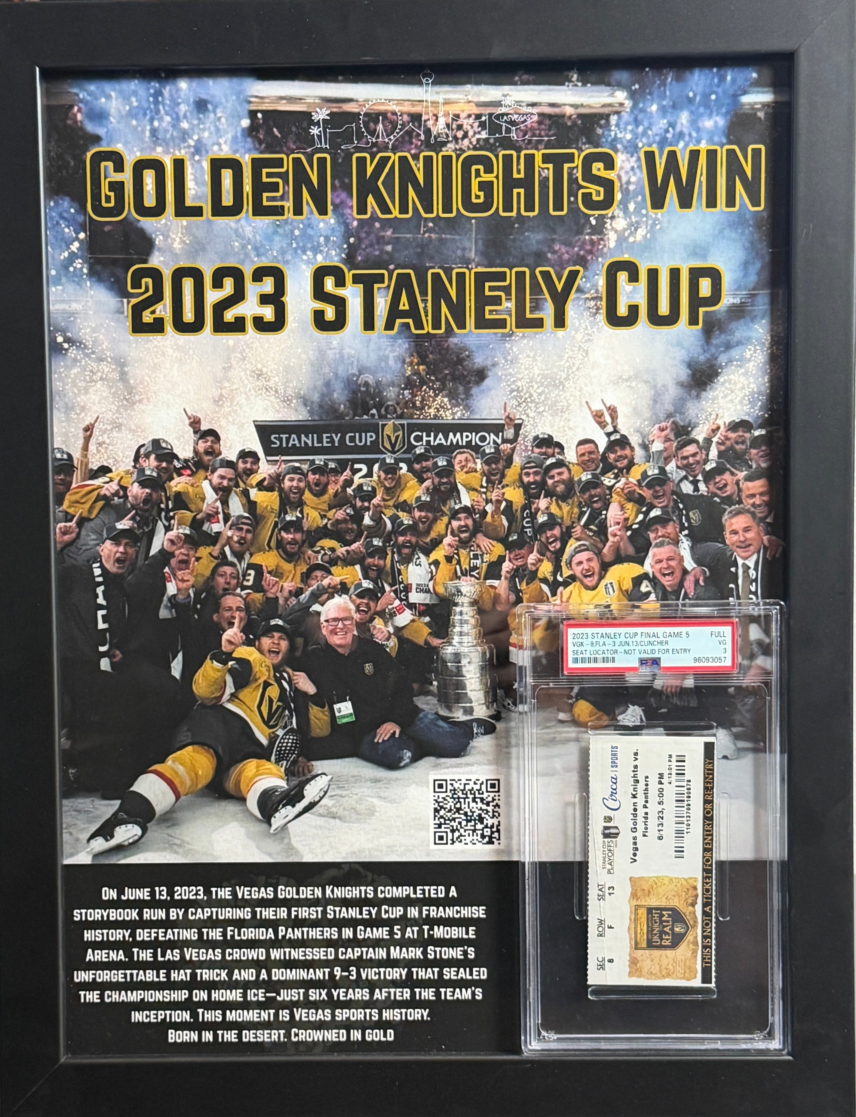 Golden Knights Stanley Cup Victory