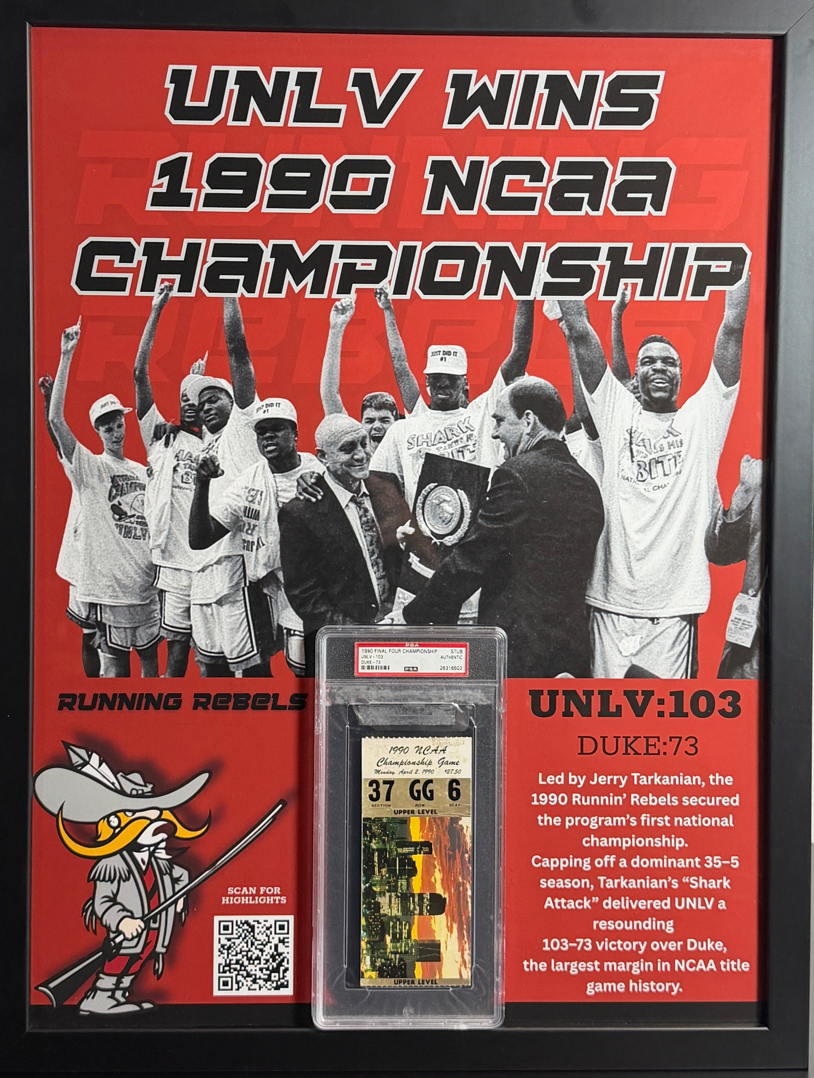 1990 NCAA Championship – UNLV Runnin’ Rebels
