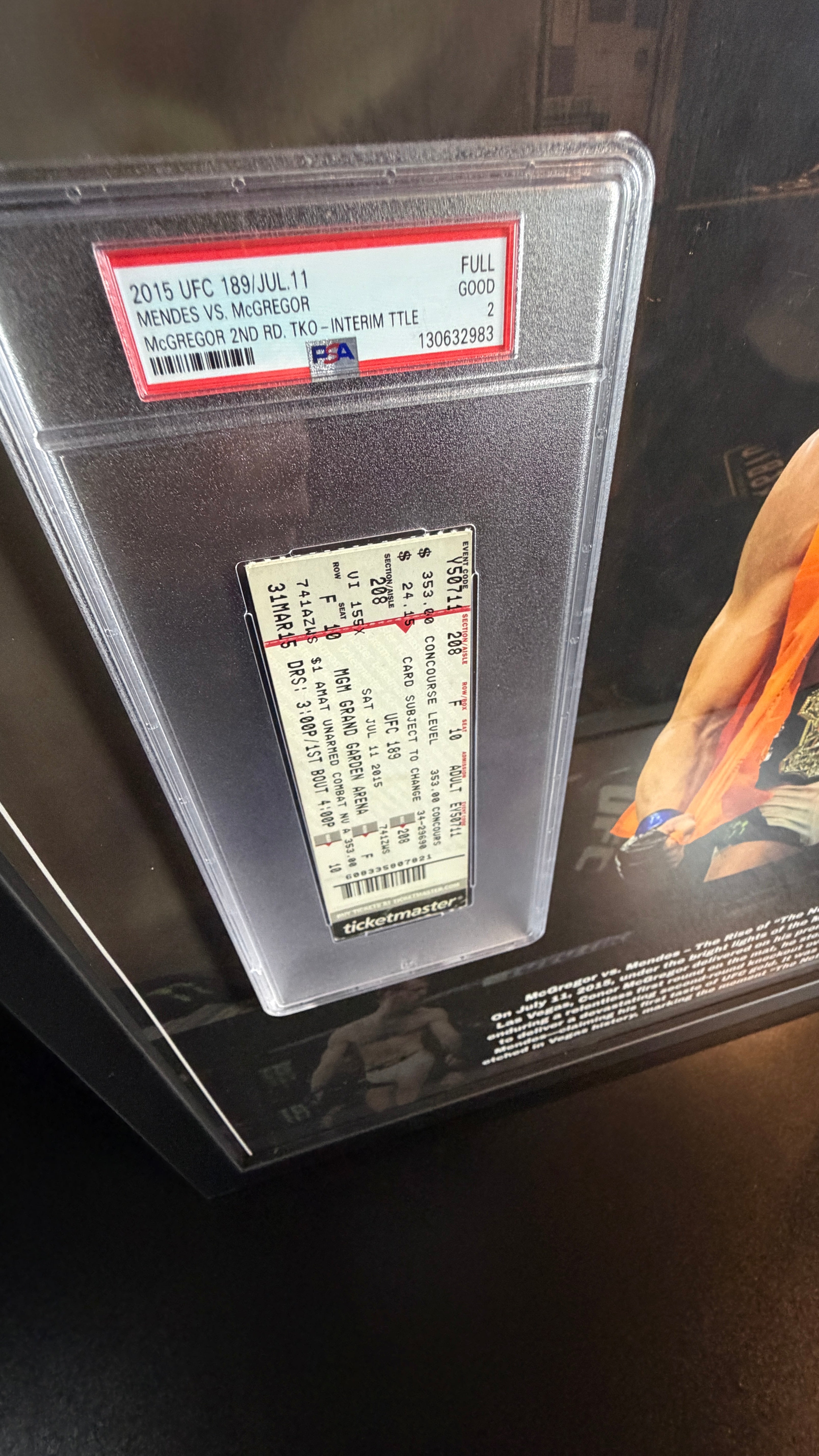 Conor McGregor Wins UFC 189 Interm Title