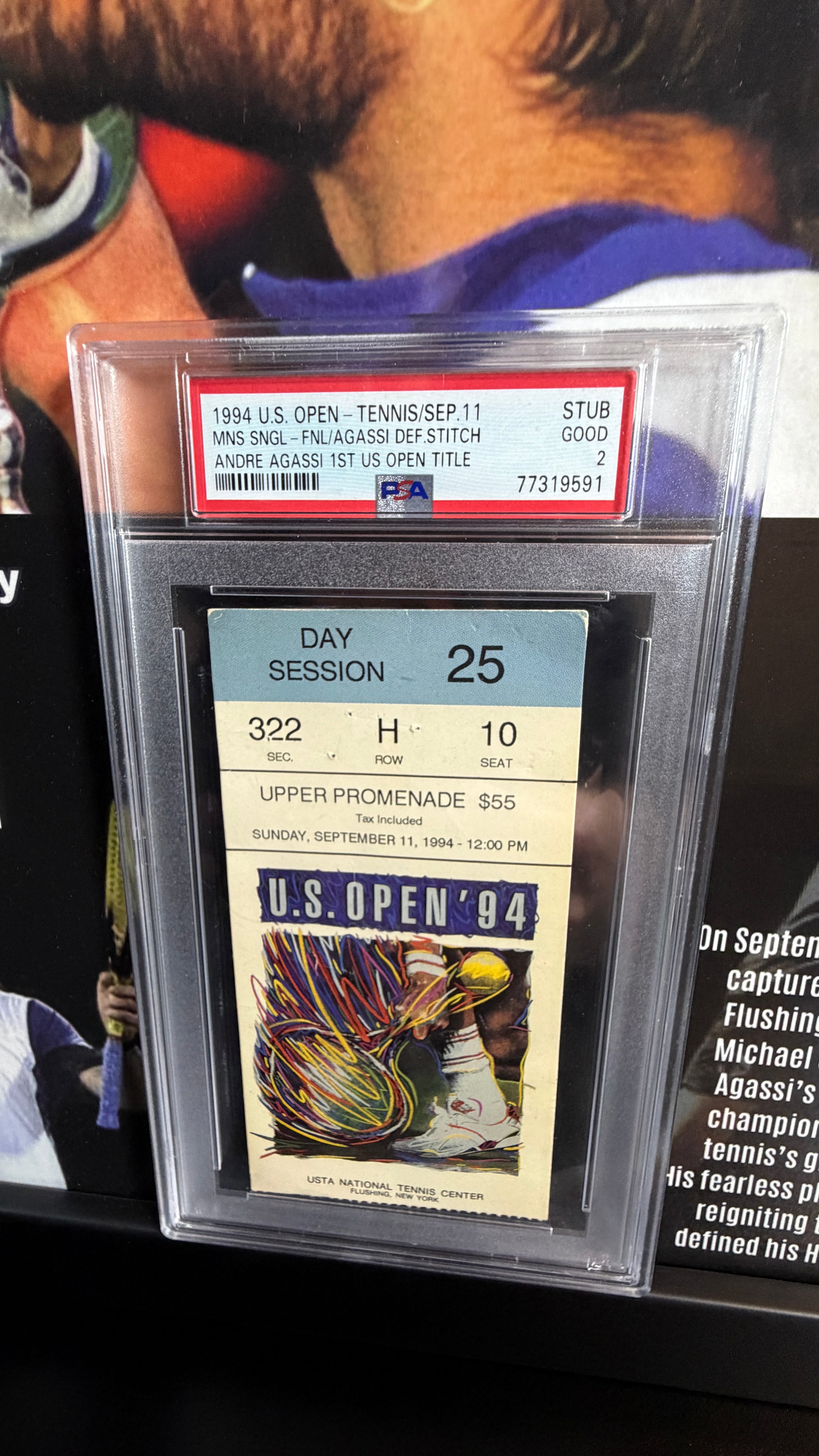 Andre Agassi wins 1994 US Open