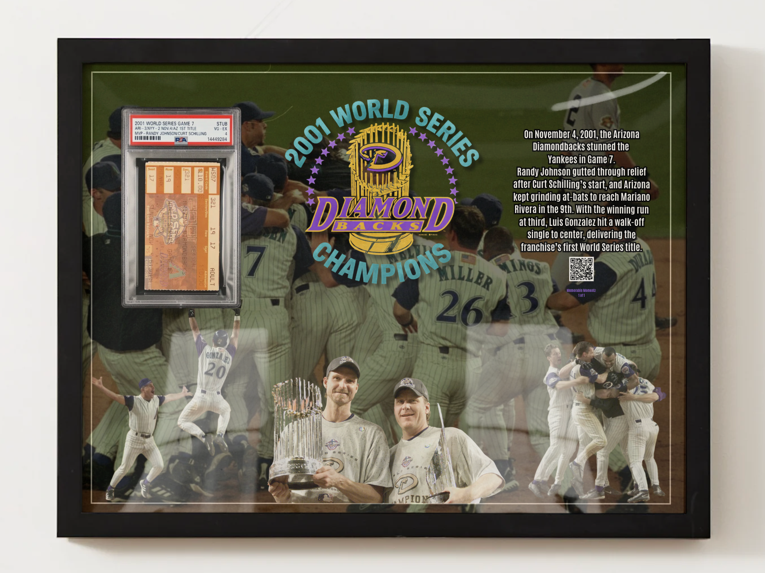 Arizona Diamondbacks win 2001 World Series Game 7