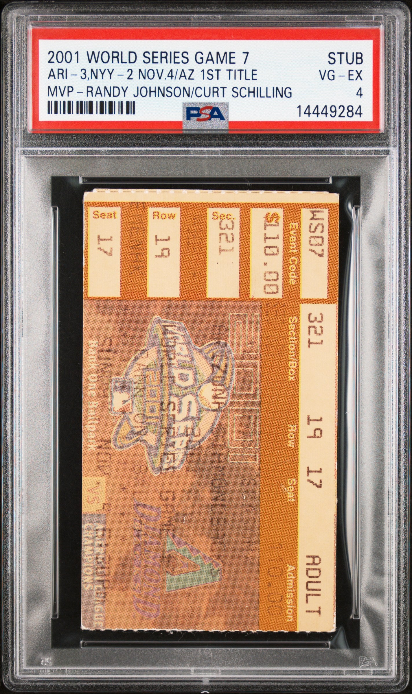 Arizona Diamondbacks win 2001 World Series Game 7